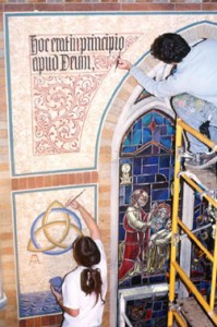 mural restoration oratory ip1